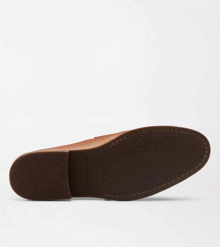 PETER MILLAR Men's Madison Penny Loafer - COGNAC