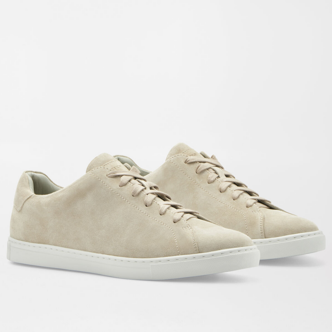 PETER MILLAR Men's Vantage Lite Suede Sneaker - BEIGE