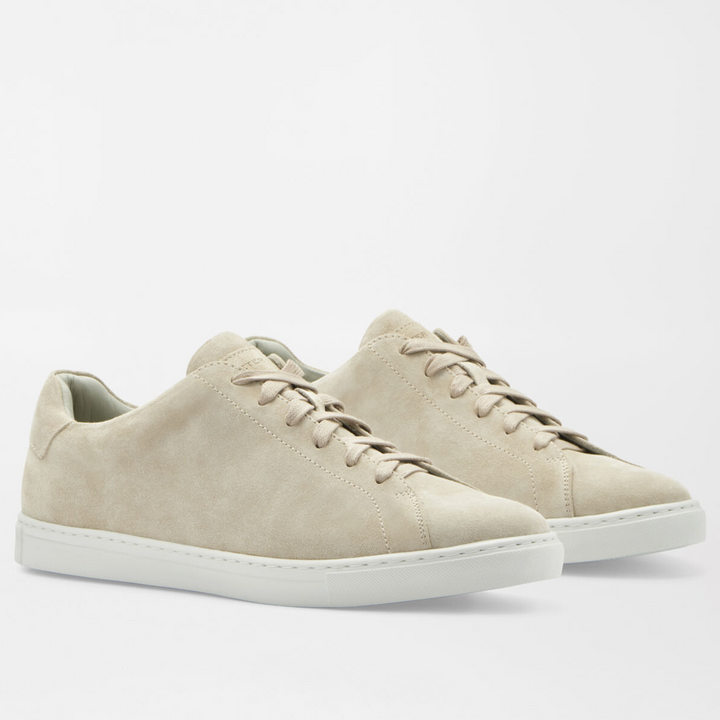 PETER MILLAR Men's Vantage Lite Suede Sneaker - BEIGE