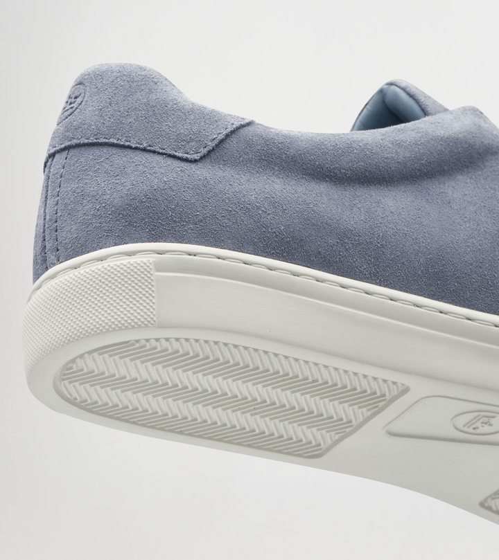 PETER MILLAR Men's Vantage Lite Suede Sneaker - BLUE PEARL