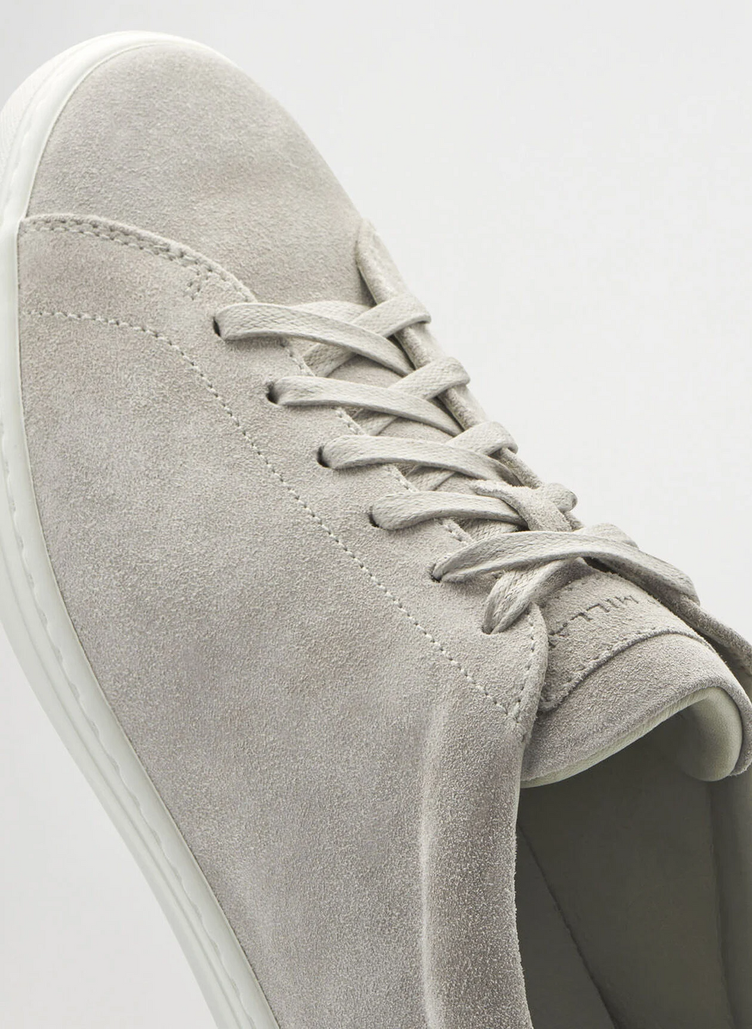 PETER MILLAR Men's Vantage Lite Suede Sneaker - PEARL GREY
