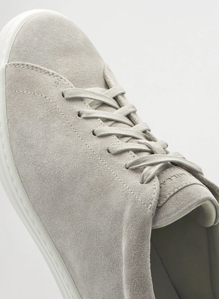 PETER MILLAR Men's Vantage Lite Suede Sneaker - PEARL GREY