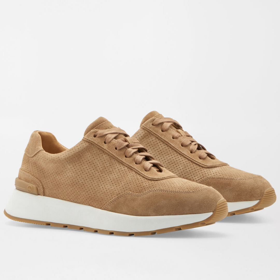 PETER MILLAR Men's Wayfare Runner - DARK JUTE