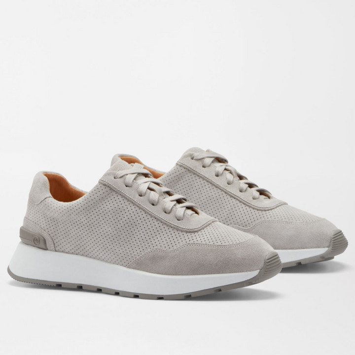 PETER MILLAR Men's Wayfare Runner - PEARL GREY