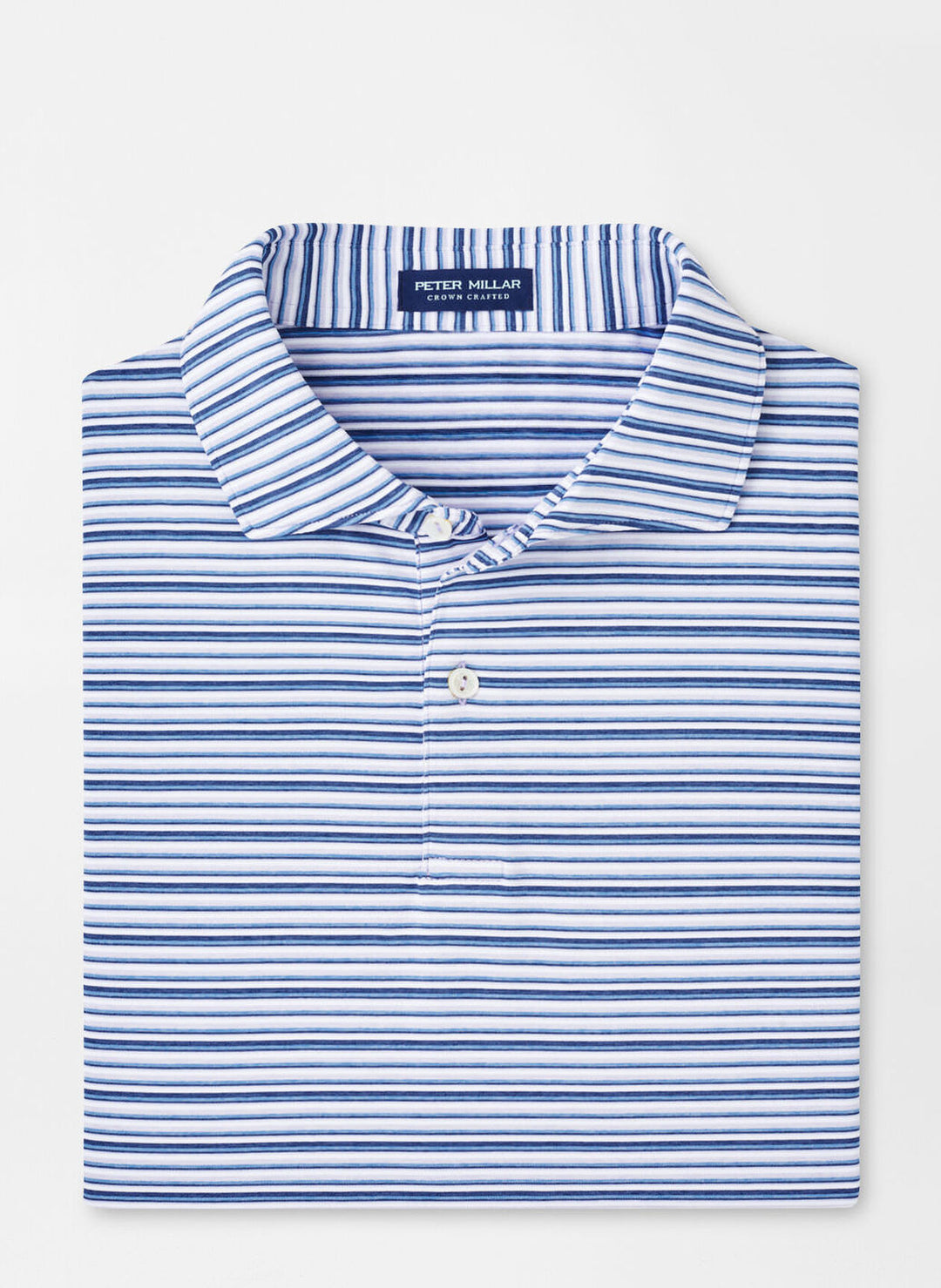 Peter Millar Mens Tailored Fit Cadence Performance Jersey Polo - Lavender Moon