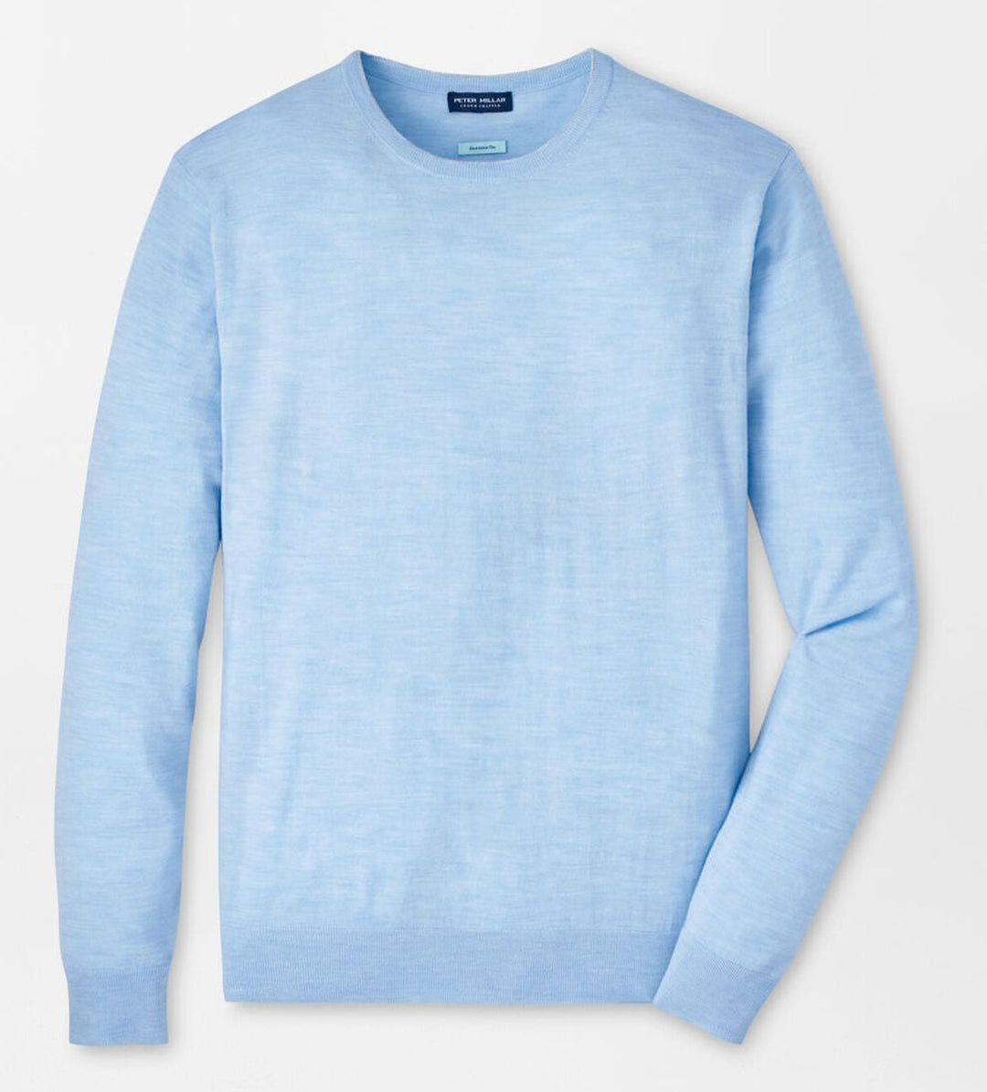 Peter Millar Mens Tailored Fit Excursionist Flex Crew - Angelite
