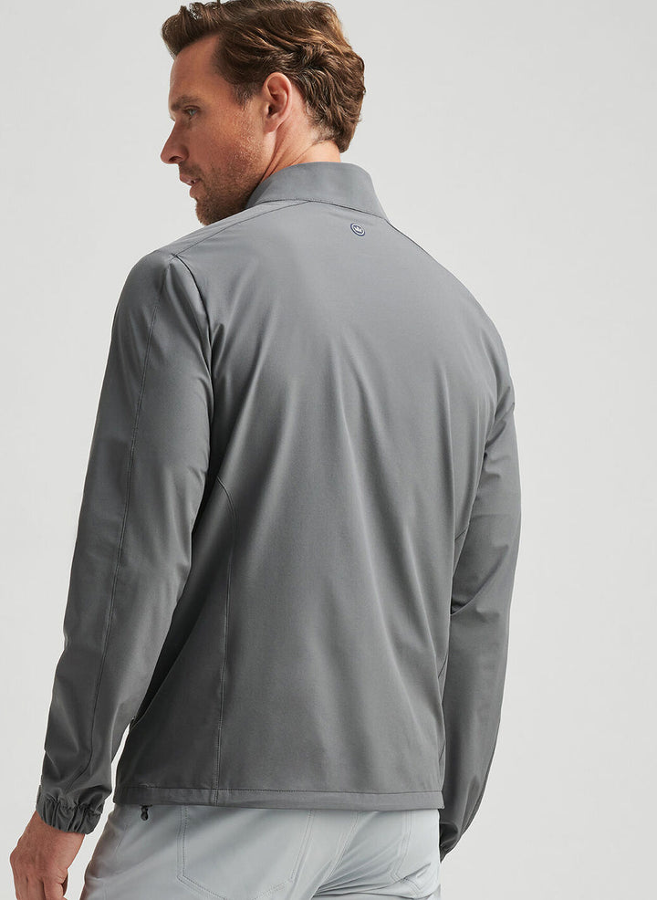 Peter Millar Mens Tailored Fit Contour Vest - Iron