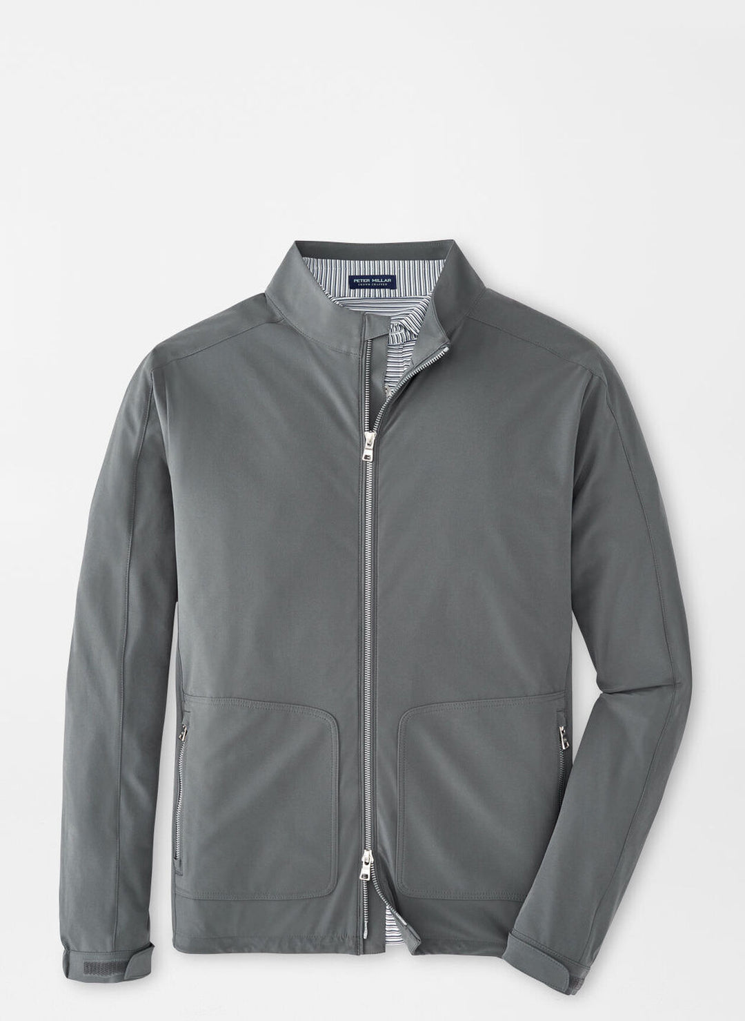 Peter Millar Mens Tailored Fit Contour Vest - Iron