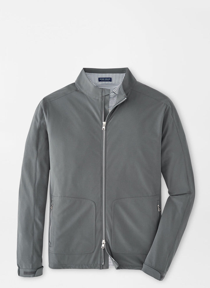 Peter Millar Mens Tailored Fit Contour Vest - Iron