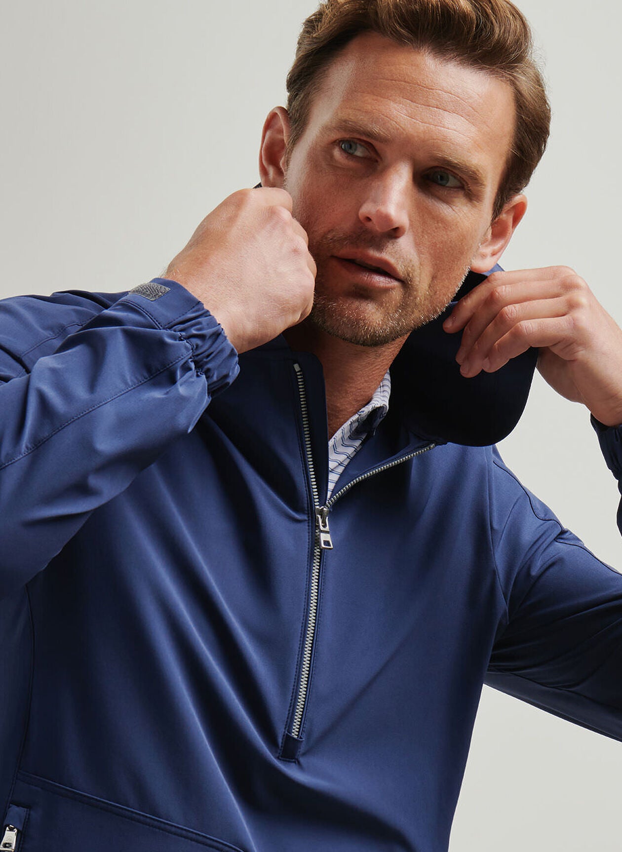 BRIEFING GOLF MS HALF ZIP HOODIE（NAVY／M） BRIEFING GOLF MS HALF ZIP HOODIE（BLUE／M） BRIEFING GOLF MS