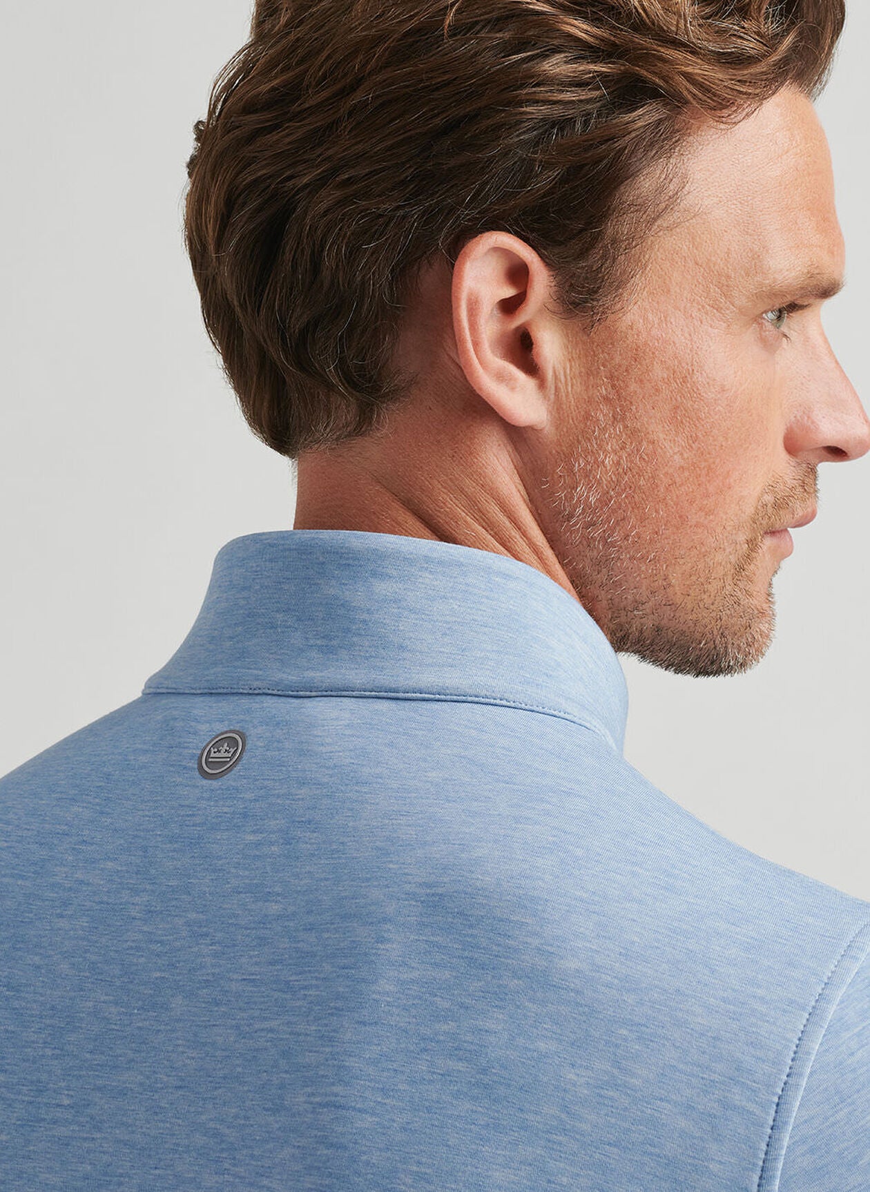 Peter Millar Mens Tailored Fit Winsome Half-Zip Pullover