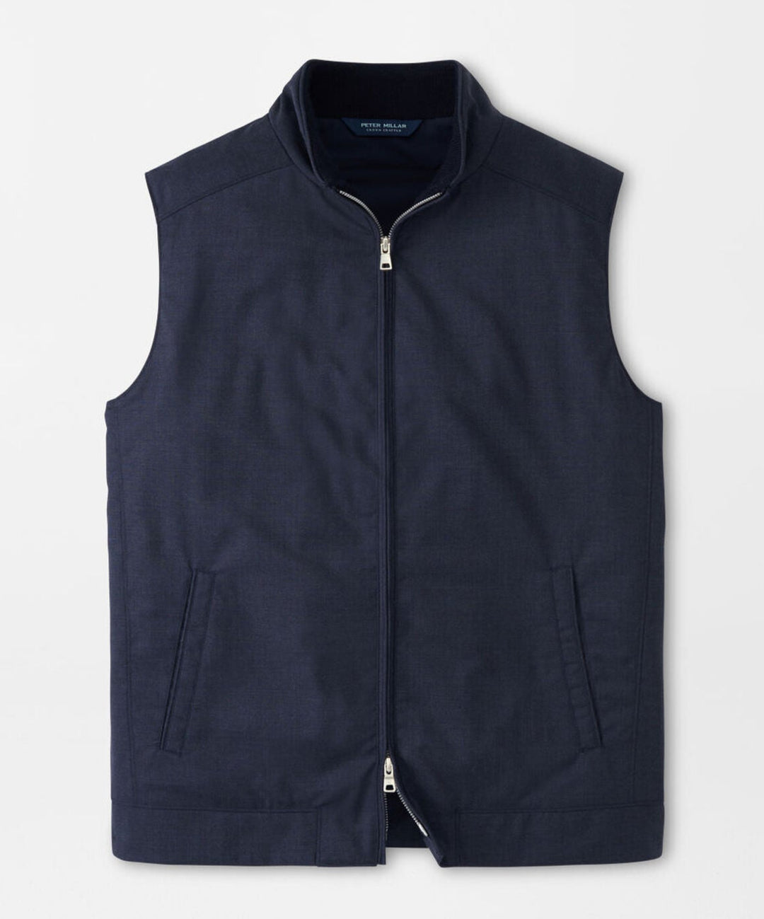 Peter Millar Mens Tailored Fit Excursionist Lite Vest - Navy