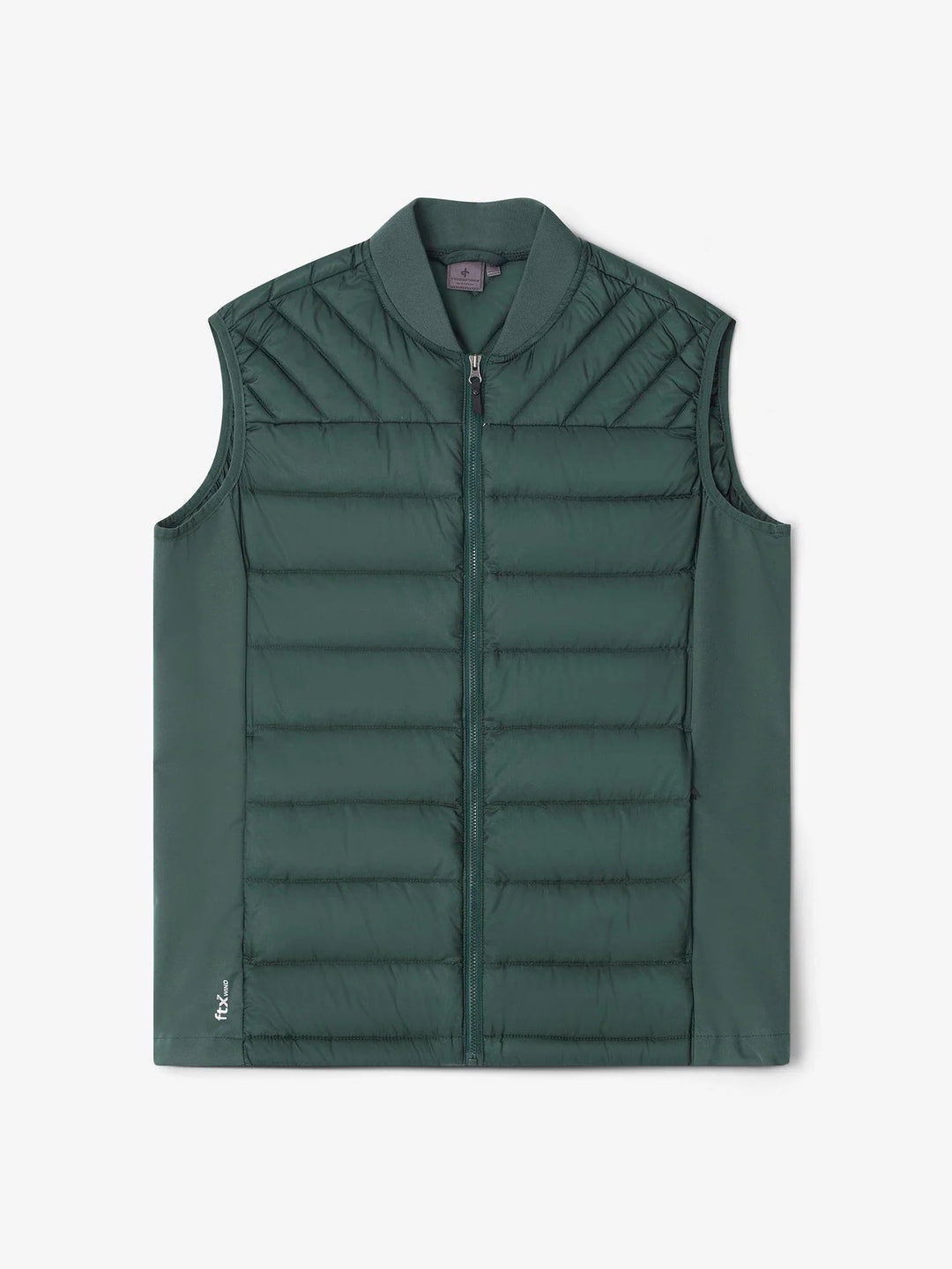 Cross Sportswear Mens Hybrid Vest  - JUNGLE GREEN - Golf Anything Canada