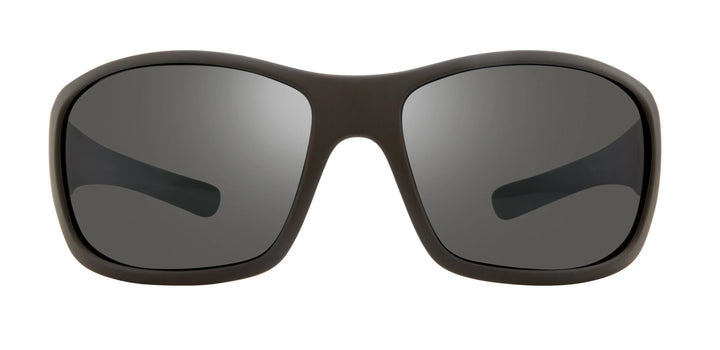 Revo Mens Maverick Sport Wrap Sunglasses - MATTE BLACK/GRAPHITE