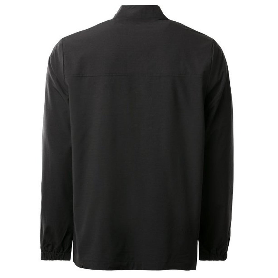 TRAVIS MATHEW MEN'S MIC CHECK FULL ZIP JACKET - BLACK