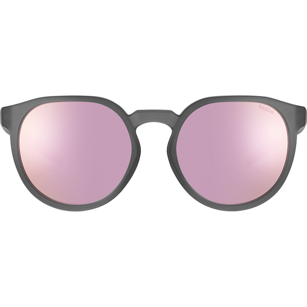 Bolle MERIT POLARIZED Sunglasses - MATTE BLACK / BROWN PINK