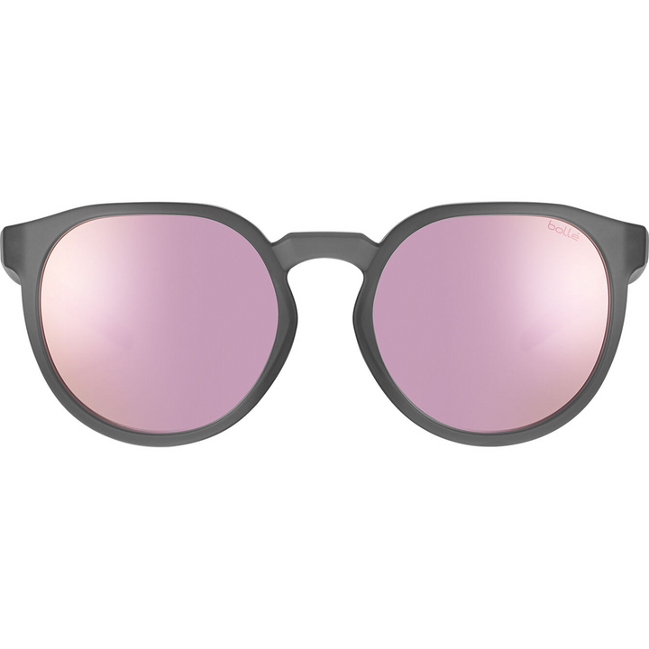 Bolle MERIT POLARIZED Sunglasses - MATTE BLACK / BROWN PINK