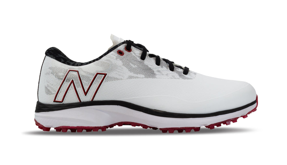 New Balance Mens Fresh Foam X Defender SL Golf Shoe - WHITE / BLACK - Golf Anything Canada
