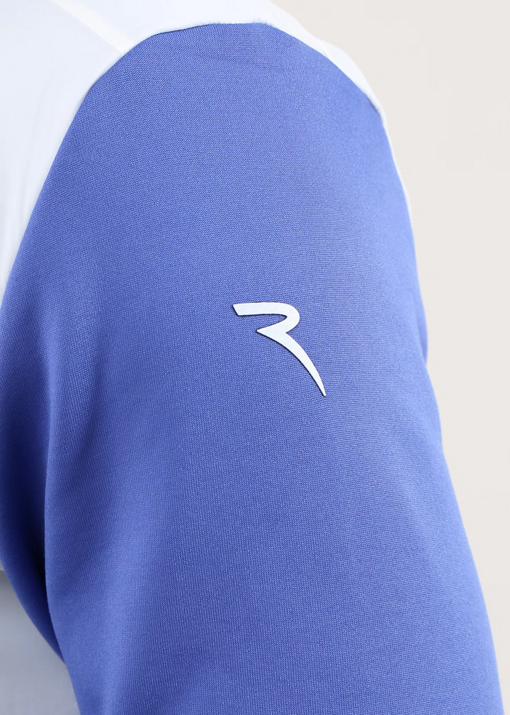 Chervò Men's PONCHO Pro-Therm Half-Zip Hoodie - INDACO BLUE
