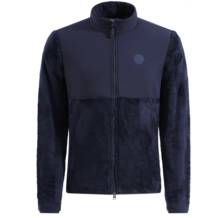 Chervo Men's POLDINO Pro-Therm® Sherpa Full-Zip Jacket - NAVY