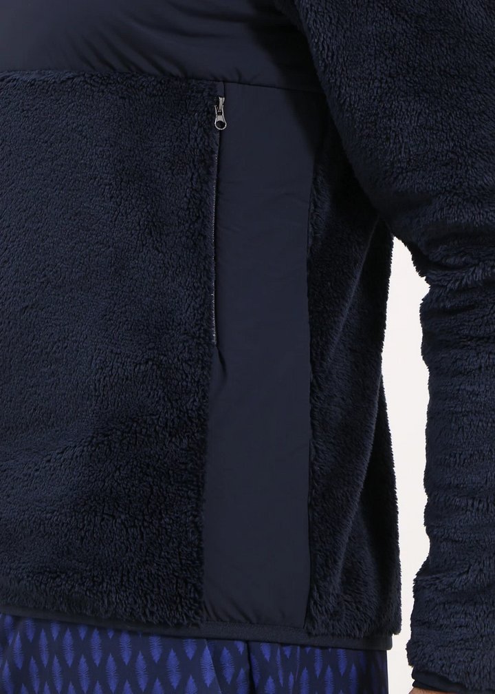 Chervo Men's POLDINO Pro-Therm® Sherpa Full-Zip Jacket - NAVY