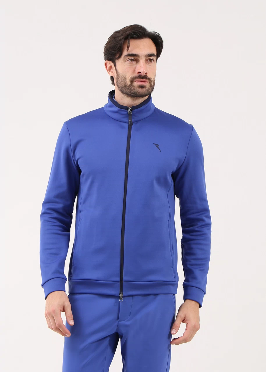 Chervò Men's PIOGGIA Pro-Therm Full-Zip Thermal Jacket - INDACO BLUE