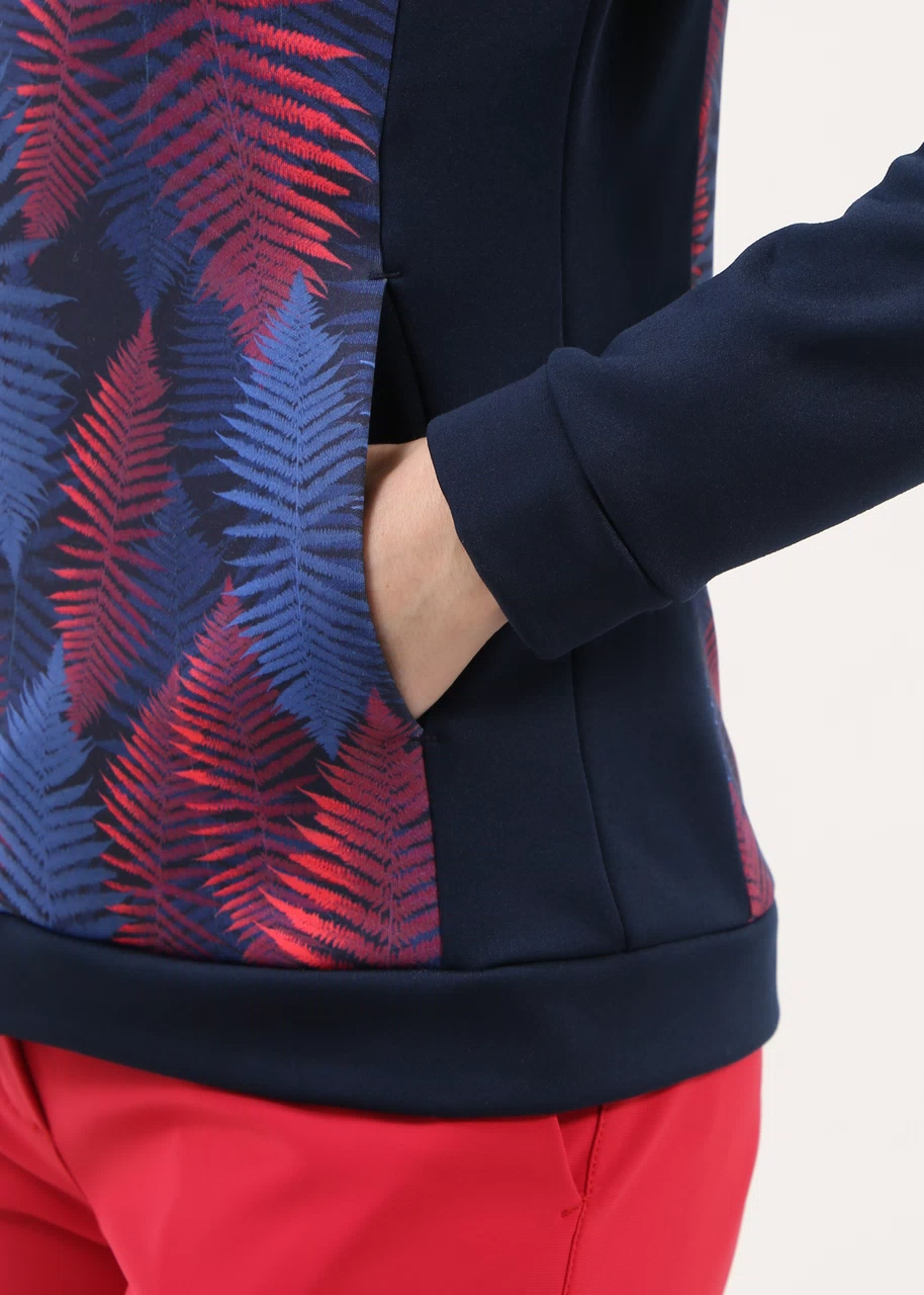 Chervo Women's PICCINA Pro-Therm® Full-Zip Sweater - NAVY FERN