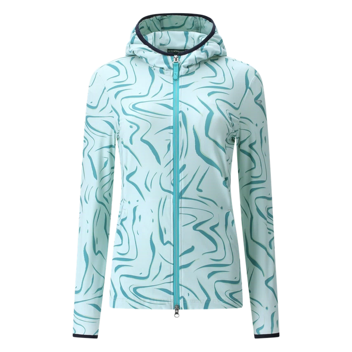 Chervo Women's PASADA Full-Zip Lightweight Jacket - AQUARIUS TEAL