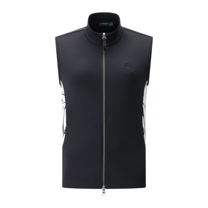 Chervo Women's PASCHI Full-Zip Vest - BLACK