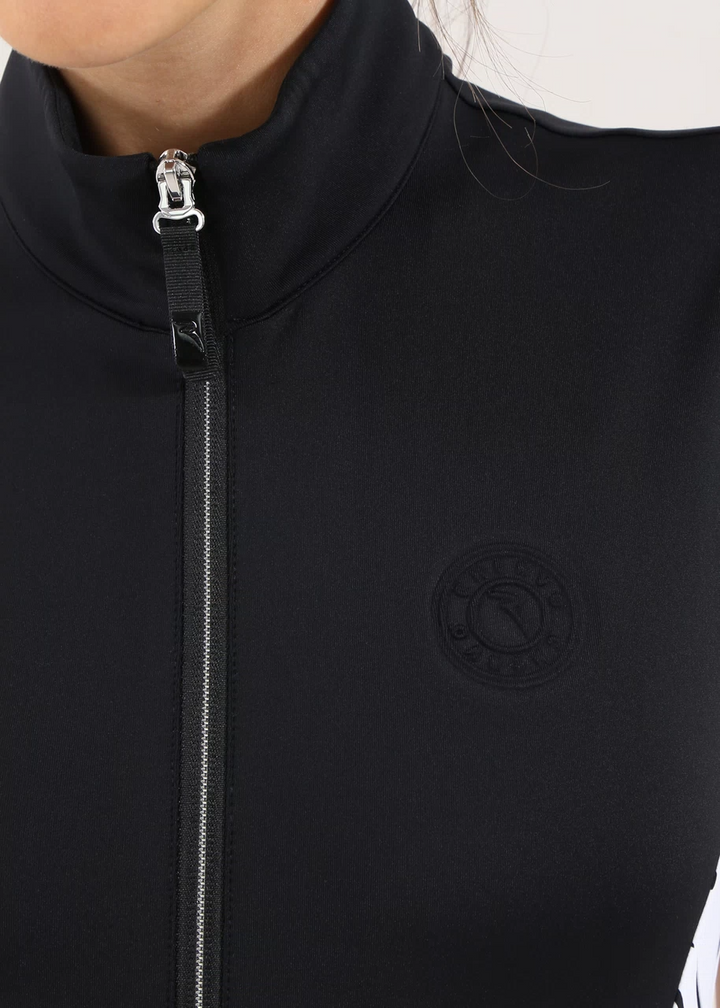 Chervo Women's PASCHI Full-Zip Vest - BLACK