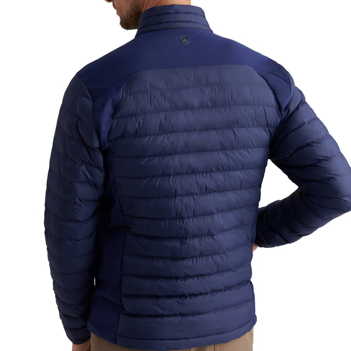 Peter Millar Men's Classic Fit Apex Quilted Jacket - NAVY