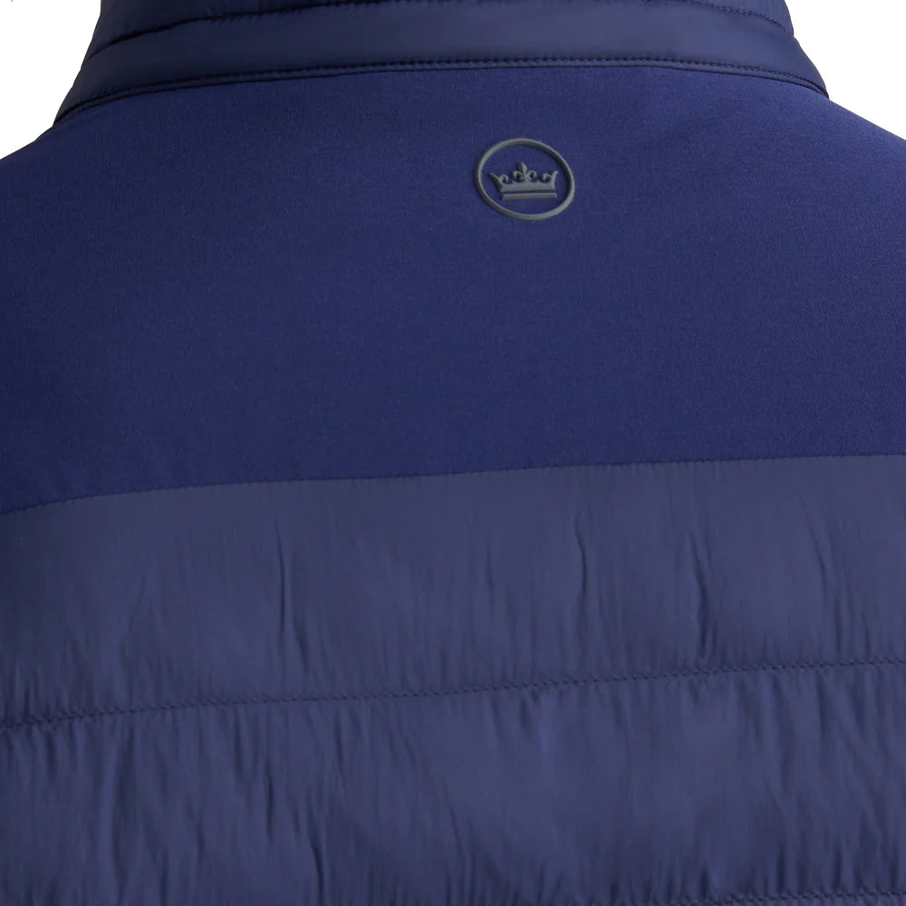 Peter Millar Men's Classic Fit Apex Quilted Jacket - NAVY