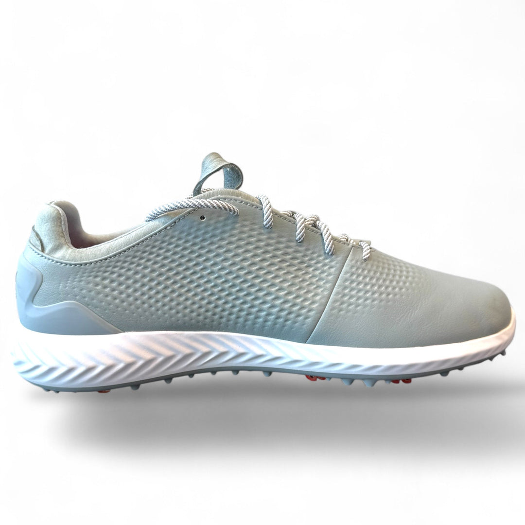 Puma Men's TOUR LTD EDITION RYDER CUP- IGNITE PWRADAPT LEATHER GOLF SHOES  - LT GREY / WHITE SZ 11