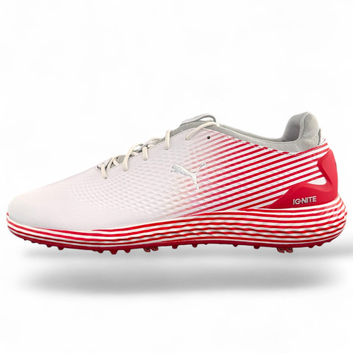 Puma Men's TOUR LTD EDITION RYDER CUP- IGNITE PWRADAPT LEATHER GOLF SHOES  - RED /SILVER/ WHITE SZ 13 (Copy)
