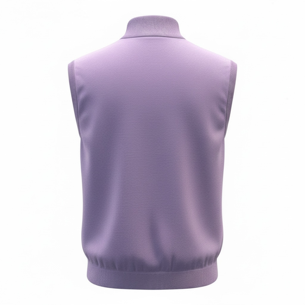 Donald Ross Men's Sport Fit 1/2 Zip Sweater Vest Cotton / Cashmere- JUNIPER