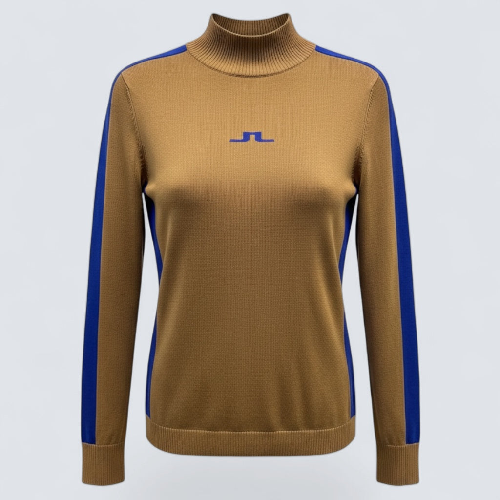 J.Lindeberg Womens Adia Knitted Sweater - Chipmunk