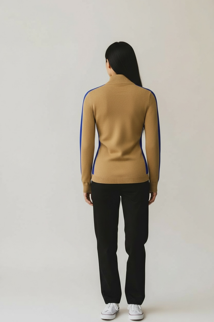 J.Lindeberg Womens Adia Knitted Sweater - Chipmunk