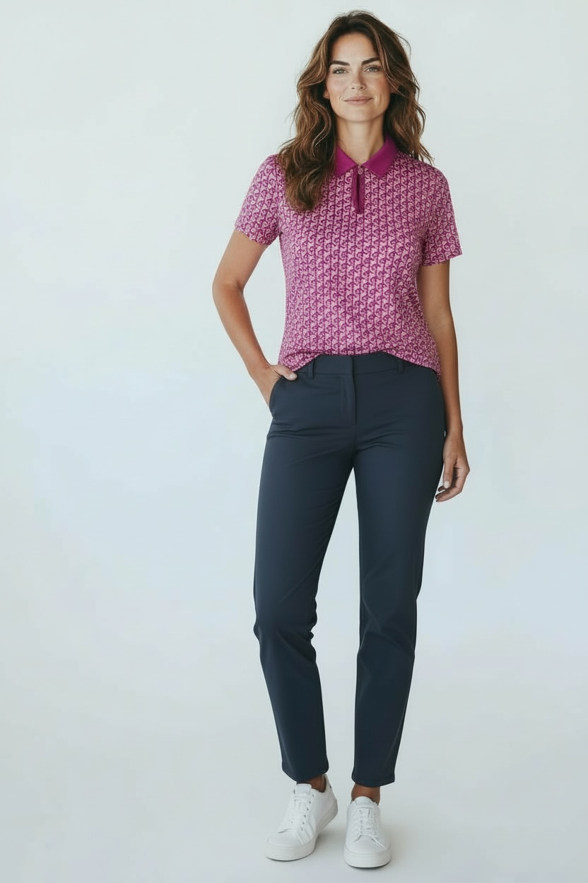 Cross Sportswear Womens ADITI Polo - LILAC