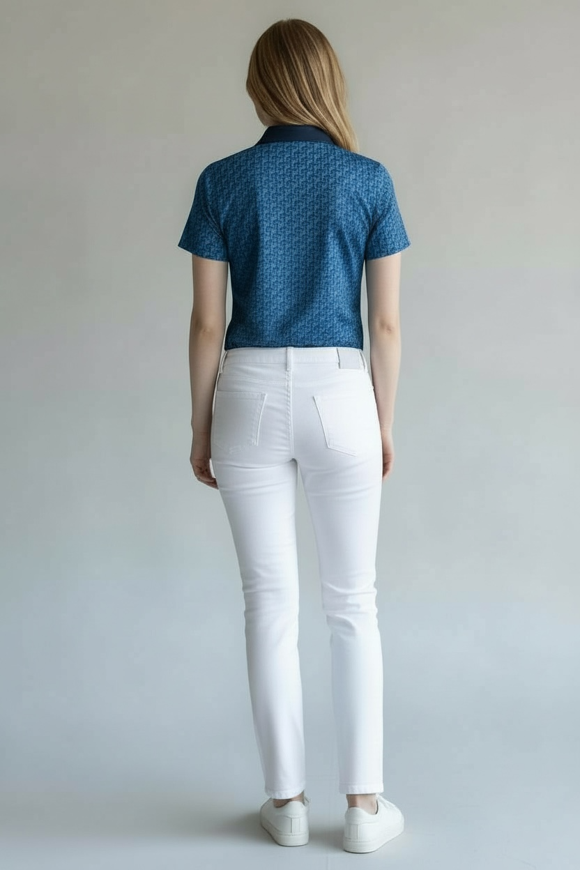 Cross Sportswear Womens ADITI Polo - BLUE