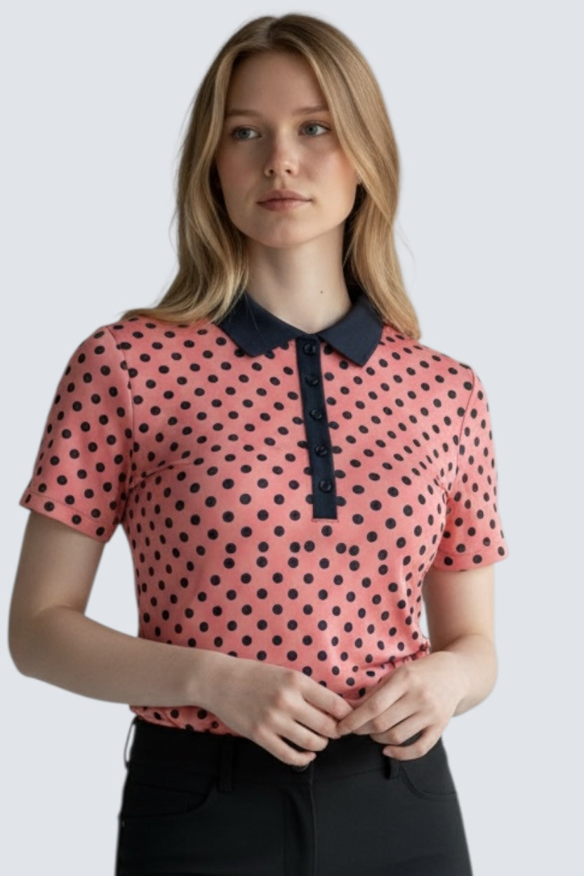 Cross Sportswear Womens BIANCA Polo - BLUSH BEATY