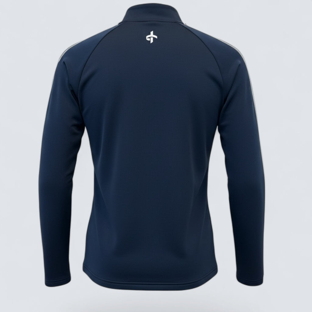 Cross Women's MEDIAN 1/4 ZIP Mid Layer - NAVY