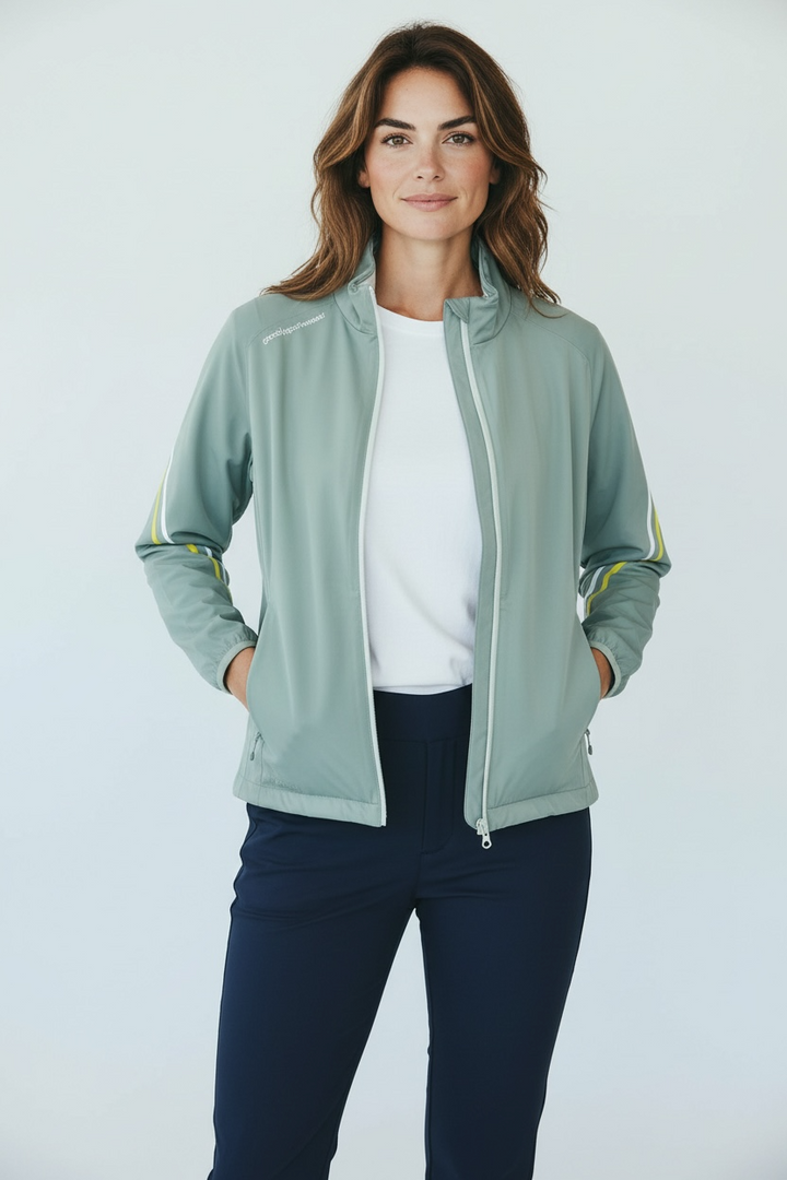 Cross Women's Hurricane Water & Wind Rain Jacket - JADE