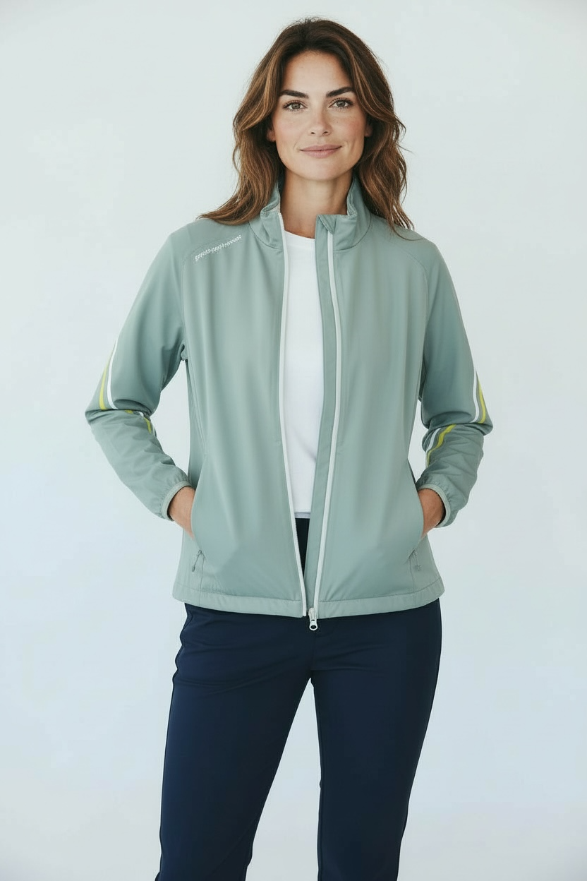 Cross Women's Hurricane Water & Wind Rain Jacket - JADE