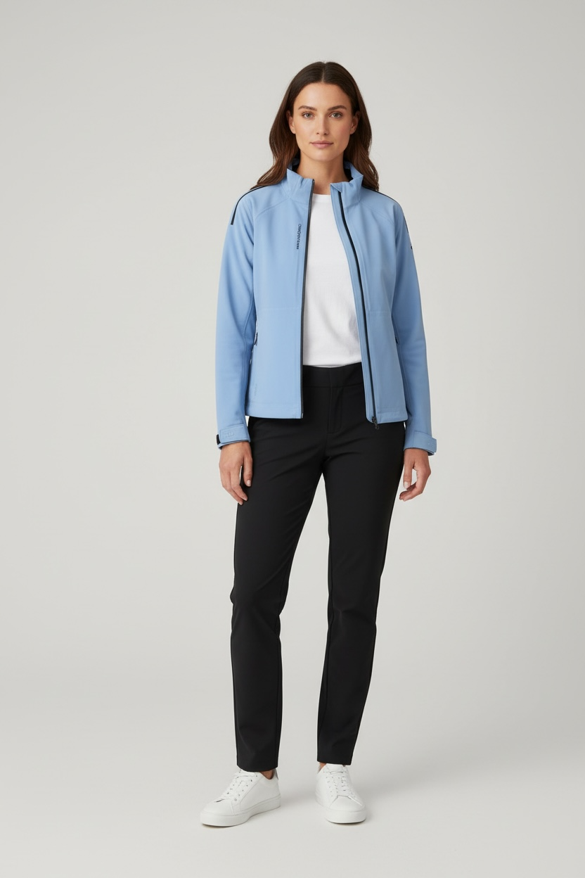 Cross Sportswear Women's Edge Waterproof Jacket - BEL AIR BLUE