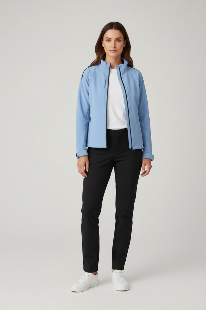 Cross Sportswear Women's Edge Waterproof Jacket - BEL AIR BLUE