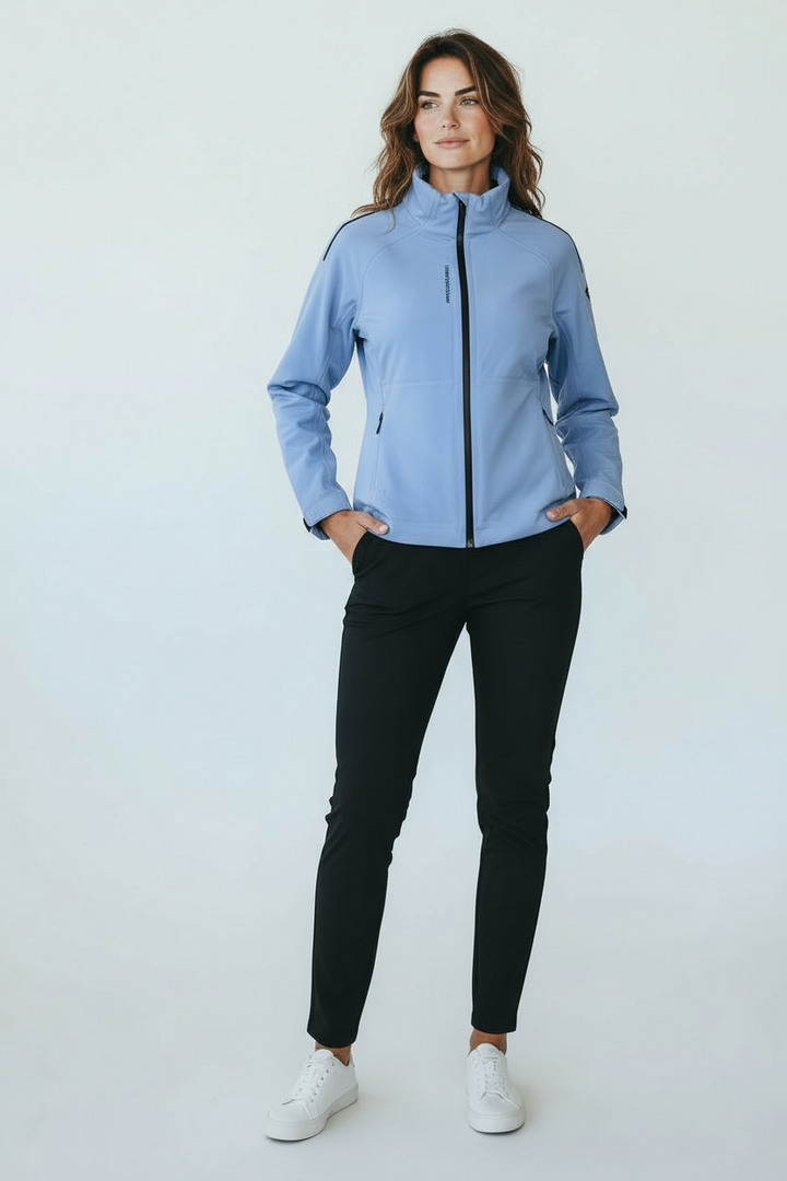 Cross Sportswear Women's Edge Waterproof Jacket - BEL AIR BLUE