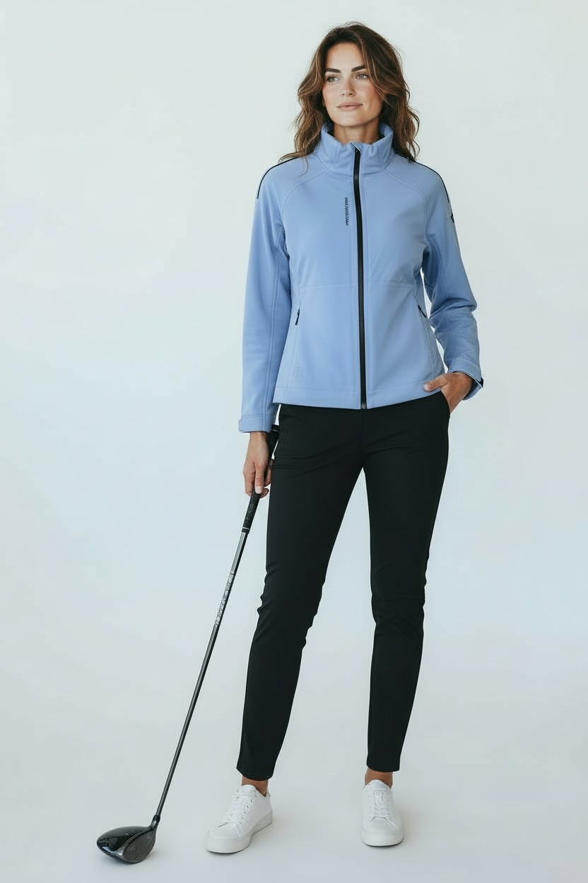 Cross Sportswear Women's Edge Waterproof Jacket - BEL AIR BLUE