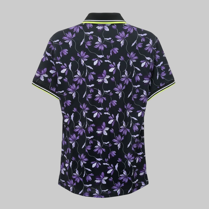 G/FORE MEN'S IRIS TECH JERSEY POLO - ONYX