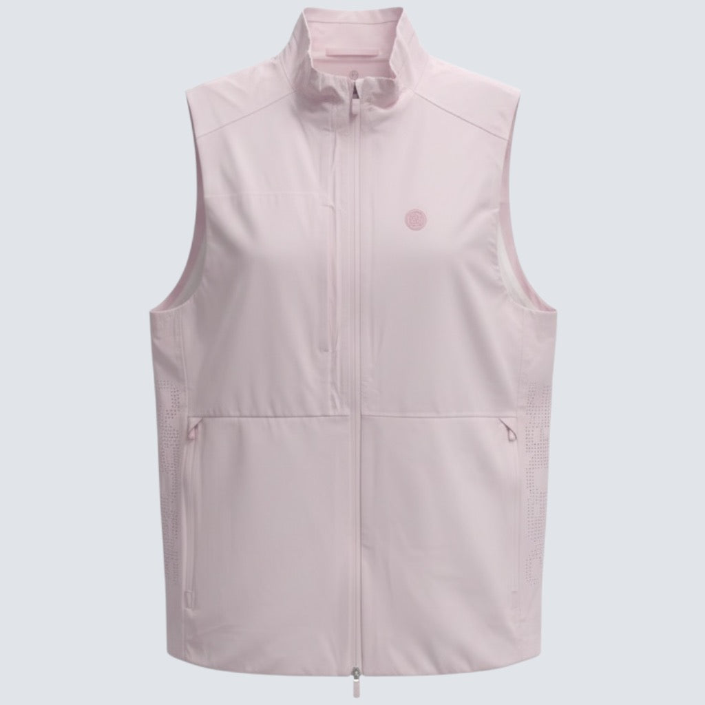 G/FORE MEN'S WEATHER RESISTANT REPELLER VEST - BLUSH
