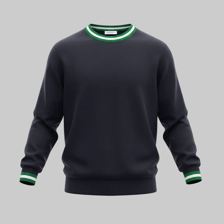 G/FORE MEN'S ITALIAN COTTON CREWNECK SWEATER - TWILIGHT